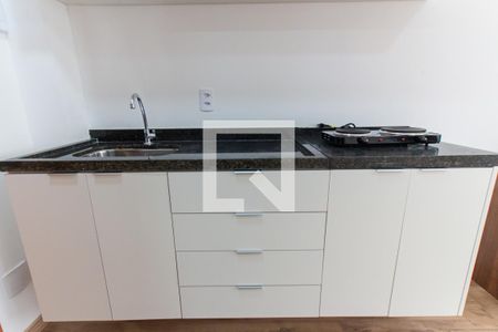 Cozinha de apartamento para alugar com 1 quarto, 24m² em Vila Mazzei, São Paulo