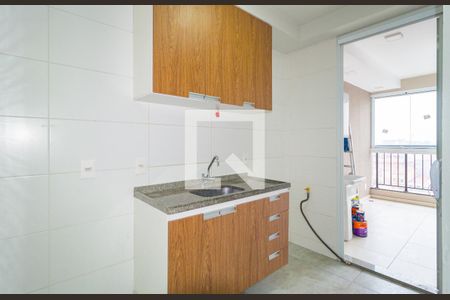 Sala/Cozinha de apartamento para alugar com 2 quartos, 59m² em Pari, São Paulo