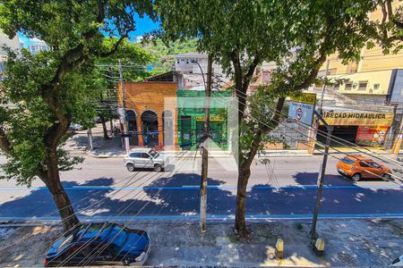Sala vista de apartamento à venda com 2 quartos, 63m² em Riachuelo, Rio de Janeiro