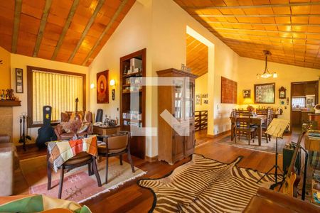 Sala de casa de condomínio à venda com 4 quartos, 325m² em São Conrado, Rio de Janeiro