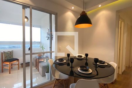 Sala de Jantar de apartamento à venda com 3 quartos, 72m² em Tamboré, Barueri