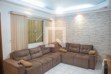 Sala de casa à venda com 3 quartos, 137m² em Parque Gerassi, Santo André