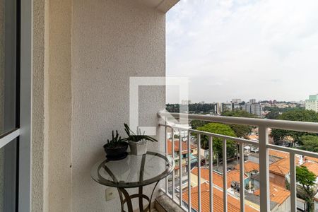 Varanda da Sala de apartamento à venda com 2 quartos, 45m² em Vila Arapua, São Paulo