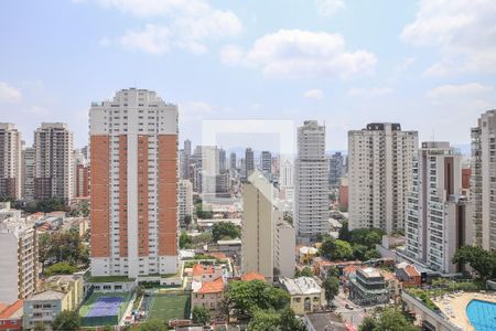 Vista da Sacada de kitnet/studio à venda com 1 quarto, 26m² em Perdizes, São Paulo