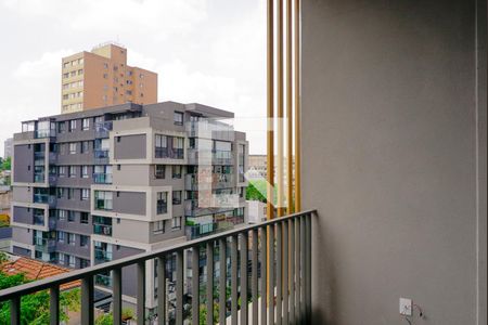 Studio à venda com 29m², 1 quarto e sem vagaVaranda