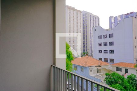 Studio à venda com 29m², 1 quarto e sem vagaVaranda