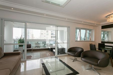 Sala de apartamento à venda com 4 quartos, 234m² em Vila Regente Feijó, São Paulo