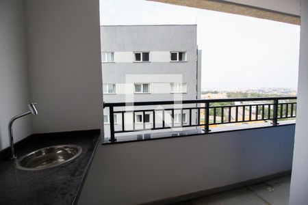 Varanda da Sala de apartamento para alugar com 2 quartos, 71m² em Boa Vista, Sorocaba