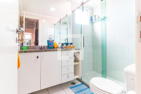 Apartamento à venda com 124m², 3 quartos e 2 vagasBanheiro da Suíte