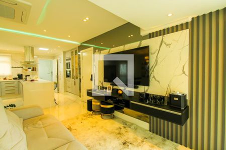 Sala/Cozinha de apartamento à venda com 3 quartos, 108m² em Tatuapé, São Paulo