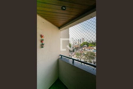 Varanda da Sala de apartamento para alugar com 2 quartos, 62m² em Vila Gomes Cardim, São Paulo