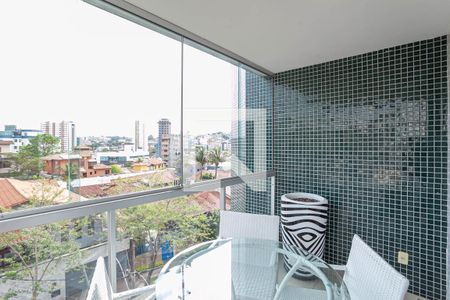 Varanda da sala  de apartamento para alugar com 4 quartos, 172m² em Castelo, Belo Horizonte