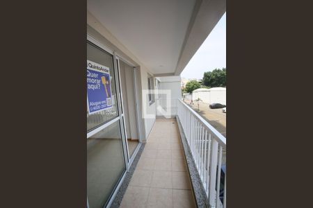 Varanda da sala de apartamento à venda com 2 quartos, 66m² em Taquara, Rio de Janeiro