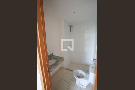 Banheiro da Suíte 1 de apartamento à venda com 3 quartos, 82m² em Taquara, Rio de Janeiro