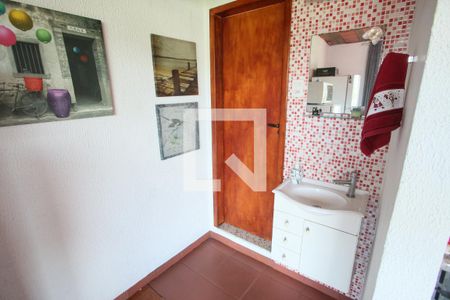 Casa à venda com 140m², 5 quartos e 3 vagasBanheiro da Área Gourmet