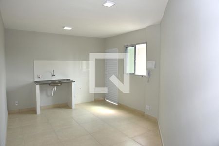 Sala/Cozinha de apartamento à venda com 1 quarto, 36m² em Campo Grande, São Paulo