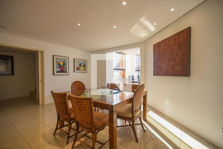 Sala de jantar de apartamento à venda com 4 quartos, 500m² em Vila Suzana, São Paulo