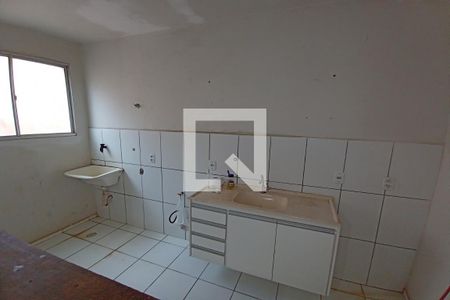 Cozinha - Lavanderia de apartamento para alugar com 2 quartos, 50m² em Jardim Manoel Penna, Ribeirão Preto