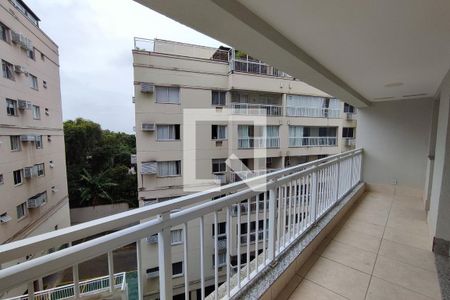 Varanda de apartamento à venda com 2 quartos, 66m² em Taquara, Rio de Janeiro