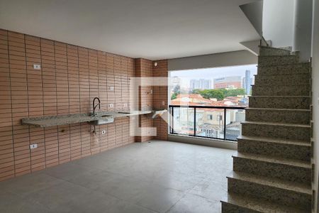 Sala de apartamento à venda com 2 quartos, 114m² em Nova Petrópolis, São Bernardo do Campo