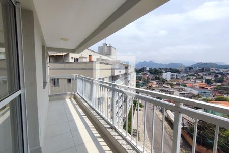 1º Pav - Varanda de apartamento à venda com 4 quartos, 167m² em Taquara, Rio de Janeiro