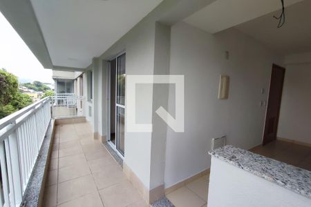 Varanda de apartamento à venda com 2 quartos, 59m² em Taquara, Rio de Janeiro