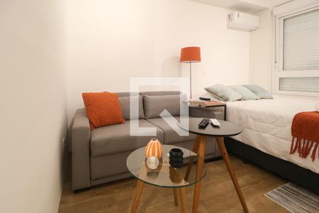 Sala e Quarto de apartamento para alugar com 1 quarto, 27m² em Partenon, Porto Alegre