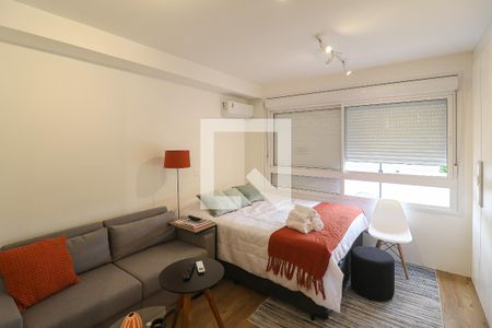 Sala e Quarto de apartamento para alugar com 1 quarto, 27m² em Partenon, Porto Alegre