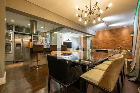 Sala/Cozinha de apartamento à venda com 3 quartos, 110m² em Cerqueira César, São Paulo