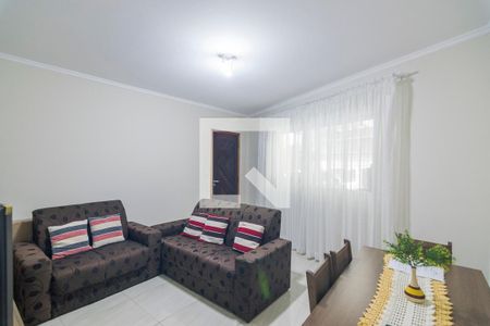 Sala de casa à venda com 3 quartos, 126m² em Jardim Stetel, Santo André
