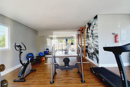 Área comum - Academia de apartamento para alugar com 2 quartos, 43m² em Jardim García, Campinas