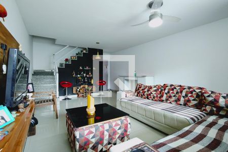 Sala de casa de condomínio à venda com 3 quartos, 100m² em Freguesia (jacarepaguá), Rio de Janeiro