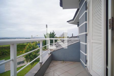 Varanda da suite 1 de casa à venda com 3 quartos, 207m² em Cristo Rei, São Leopoldo