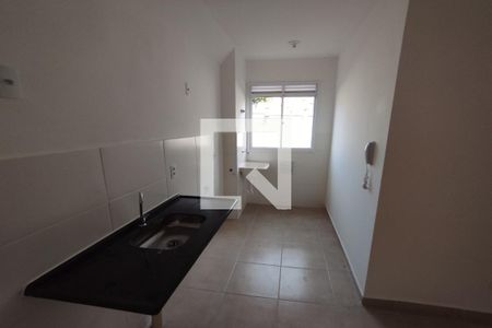 Cozinha- lavanderia de apartamento para alugar com 2 quartos, 50m² em Campos Elísios, Ribeirão Preto