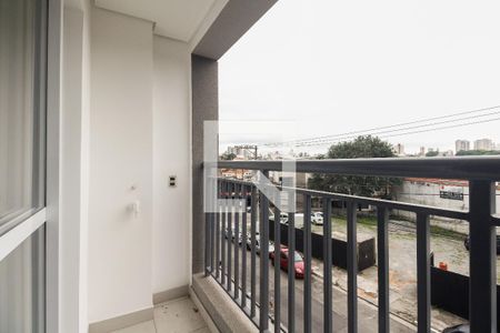 Varanda e Área de Serviço  de kitnet/studio para alugar com 1 quarto, 26m² em Tatuapé, São Paulo