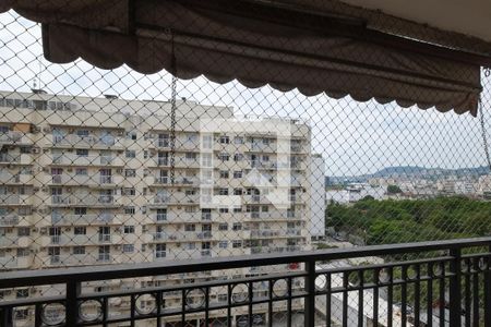 Vista da Sala de apartamento para alugar com 3 quartos, 99m² em São Cristóvão, Rio de Janeiro