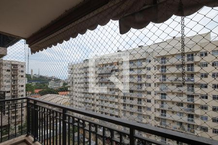 Vista da Sala de apartamento para alugar com 3 quartos, 99m² em São Cristóvão, Rio de Janeiro