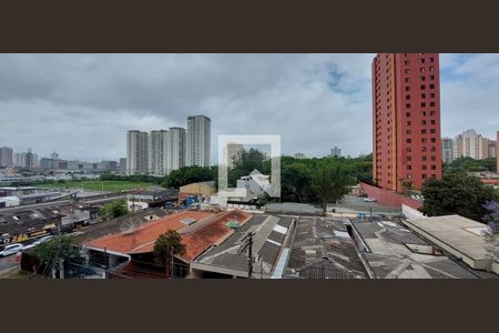 Vista Quarto 1 suíte de apartamento para alugar com 3 quartos, 93m² em Jardim, Santo André
