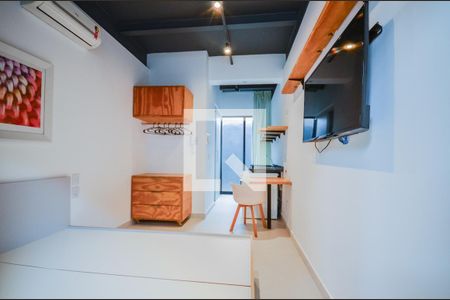 Sala/Quarto de apartamento para alugar com 1 quarto, 20m² em Vila Clementino, São Paulo