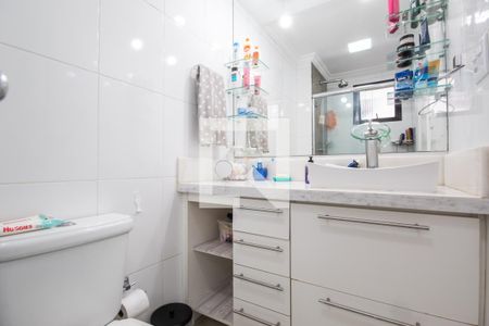 Banheiro da Suíte de apartamento à venda com 3 quartos, 75m² em Vila São Francisco, São Paulo