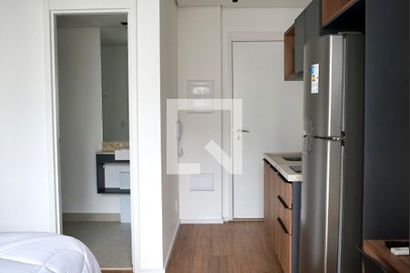 Studio para alugar com 25m², 1 quarto e sem vagaCozinha 