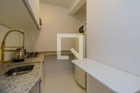 Studio à venda com 35m², 1 quarto e sem vagaCozinha