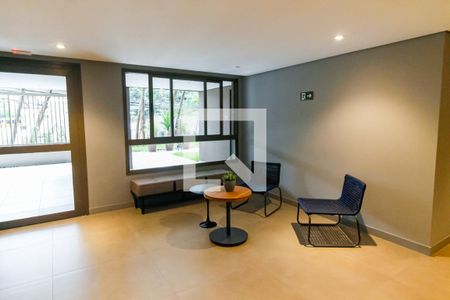 Studio para alugar com 25m², 1 quarto e sem vagaHall de entrada