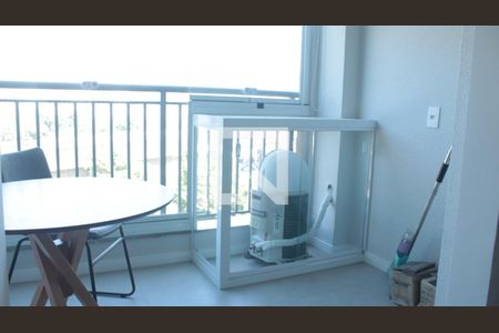 Apartamento para alugar com 25m², 1 quarto e sem vagaSacada