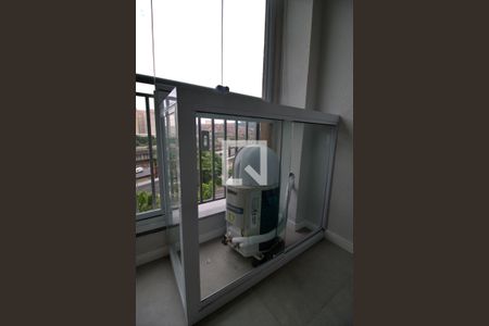 Apartamento para alugar com 25m², 1 quarto e sem vagaDetalhe da Varanda