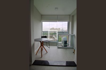 Apartamento para alugar com 25m², 1 quarto e sem vagaVaranda