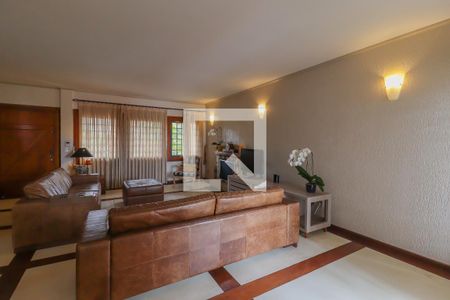 Sala de casa de condomínio para alugar com 5 quartos, 420m² em Portal do Paraíso I, Jundiaí