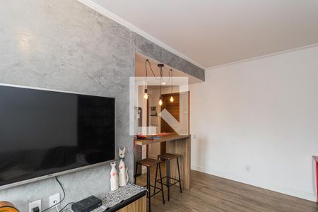 Sala de apartamento à venda com 1 quarto, 50m² em Independência, Porto Alegre