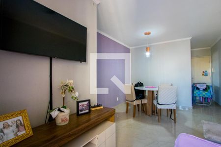 Sala de apartamento à venda com 3 quartos, 64m² em Jardim Cambui, Santo André