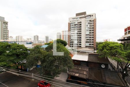 Vista da Varanda de apartamento para alugar com 1 quarto, 33m² em Indianópolis, São Paulo